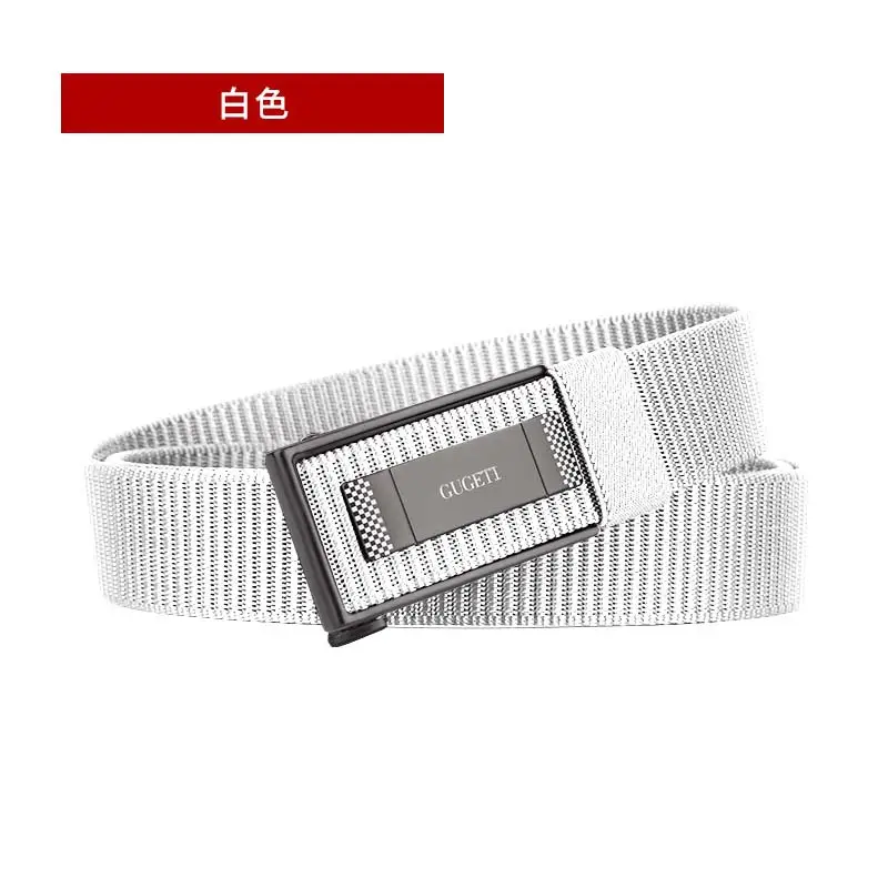 Men's Black Automatic Buckle Belt with Light - Image 8