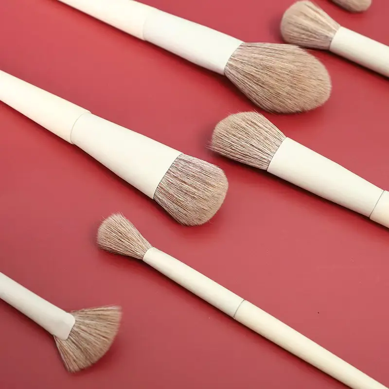 10-Piece Soft Bristle Makeup Brush Set - Image 3