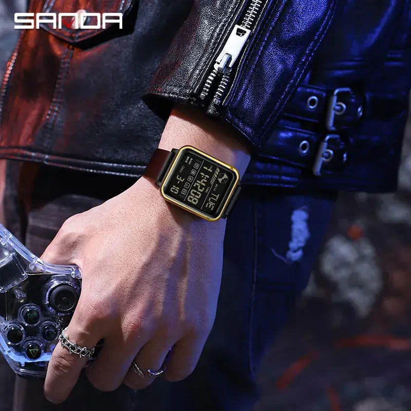 Sanda Digital Sports Watch for Men Women Waterproof Alarm Clock - Image 8