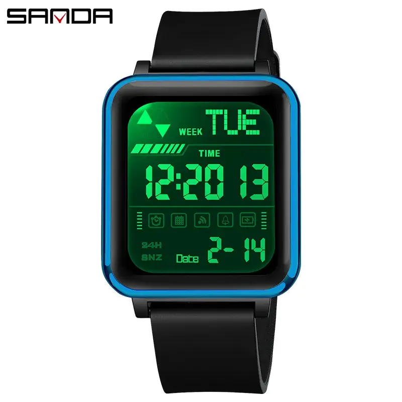 Sanda Digital Sports Watch for Men Women Waterproof Alarm Clock - Image 10