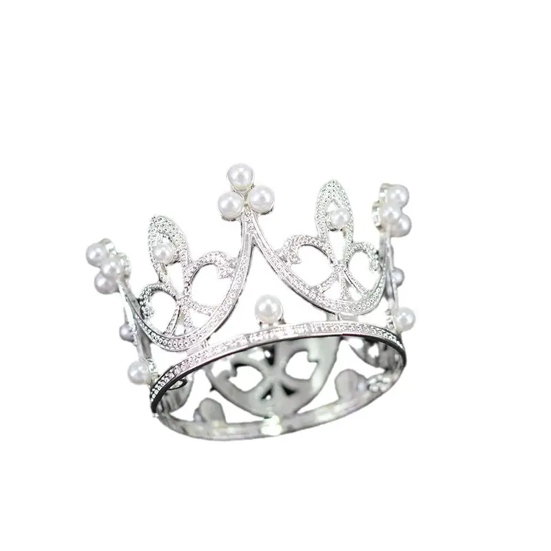 Pearl Crown Pet Headwear Amazon Cross-border Hot Selling Jewelry Birthday Holiday Decoration - Image 23