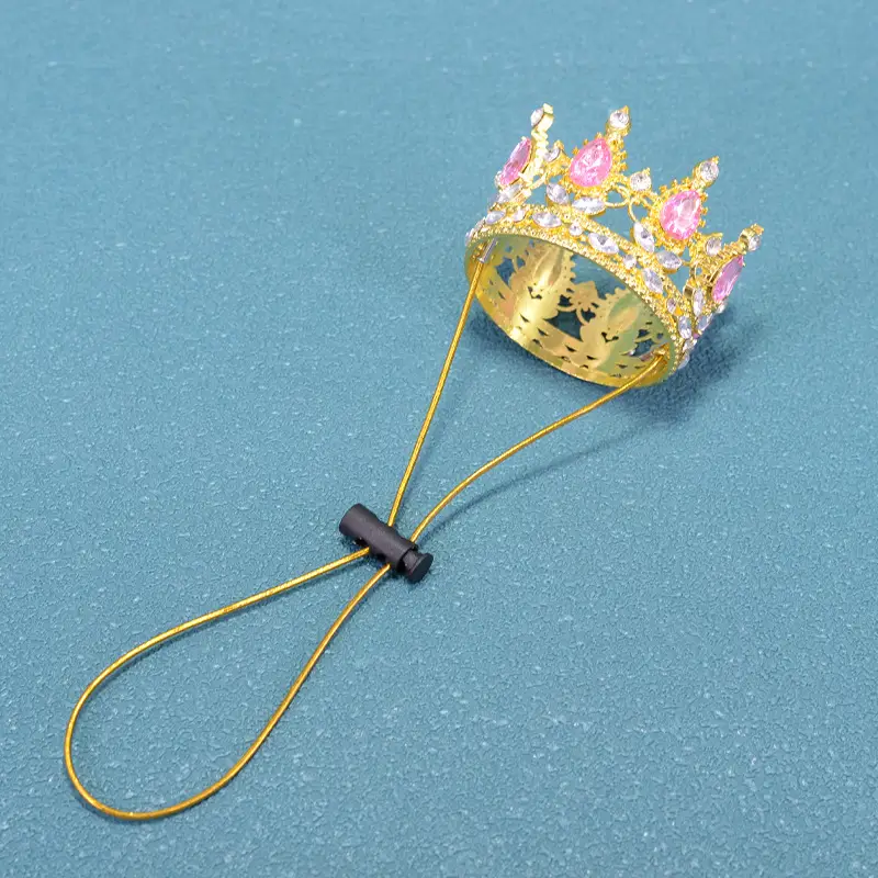 Pearl Crown Pet Headwear Amazon Cross-border Hot Selling Jewelry Birthday Holiday Decoration - Image 13