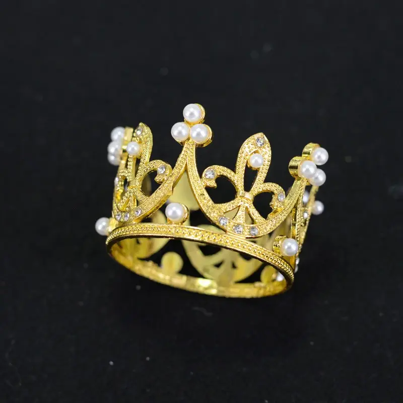 Pearl Crown Pet Headwear Amazon Cross-border Hot Selling Jewelry Birthday Holiday Decoration - Image 17