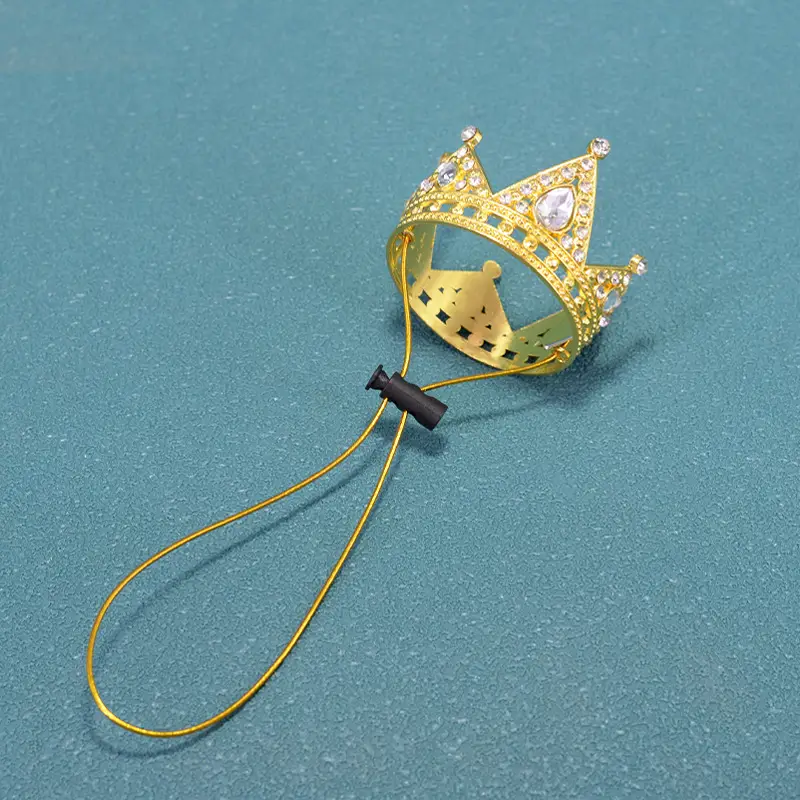 Pearl Crown Pet Headwear Amazon Cross-border Hot Selling Jewelry Birthday Holiday Decoration - Image 7