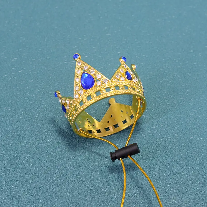 Pearl Crown Pet Headwear Amazon Cross-border Hot Selling Jewelry Birthday Holiday Decoration - Image 8