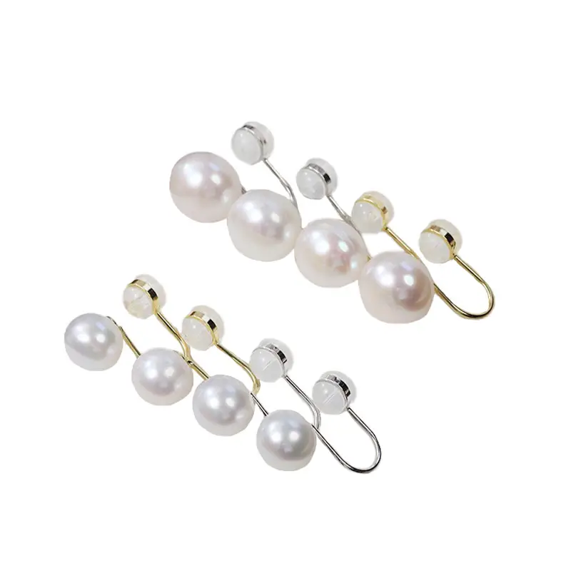 New Vintage Pearl Earrings S925 Silver