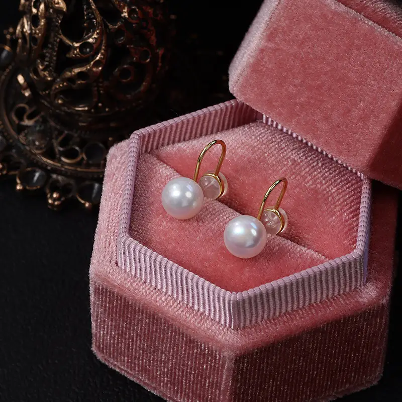 New Vintage Pearl Earrings S925 Silver
