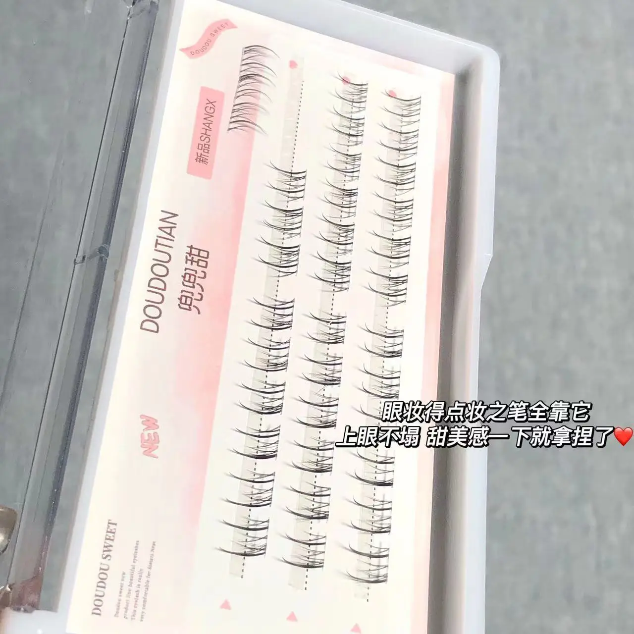 False Eyelashes for Women Natural Sheep Lower Set - Image 5