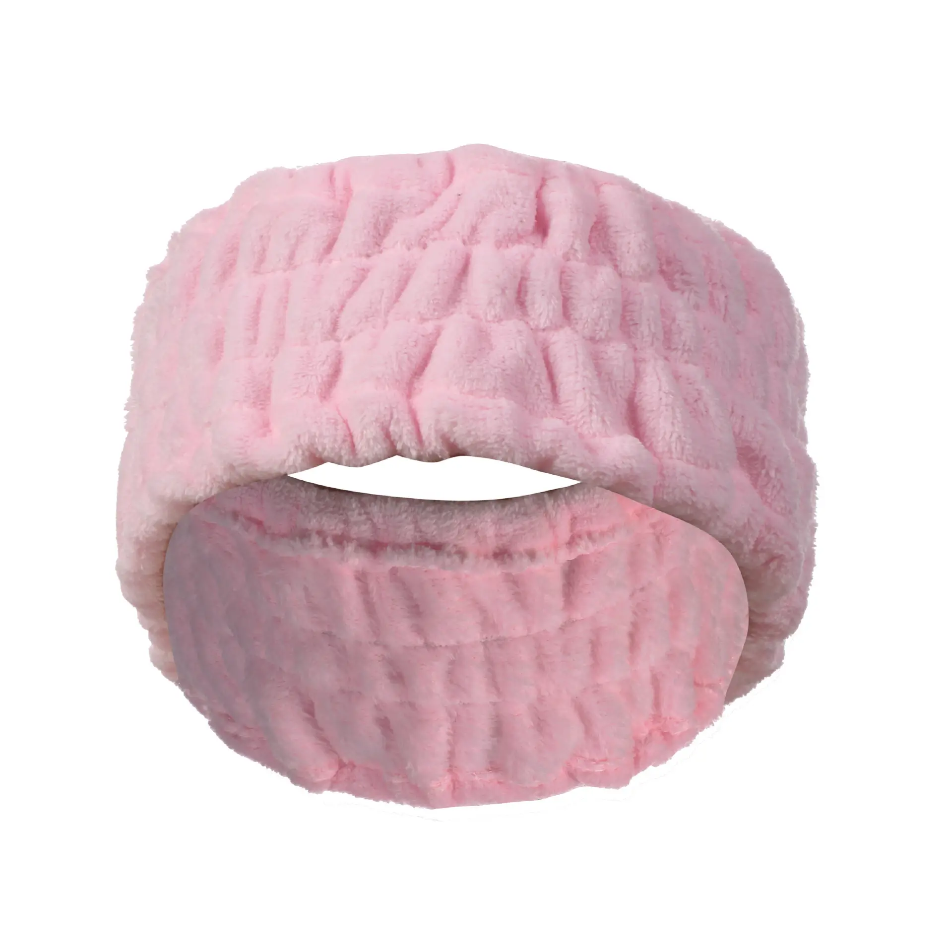 Coral Fleece Hair Band Wide Edge Face Wash Accessory - Image 3