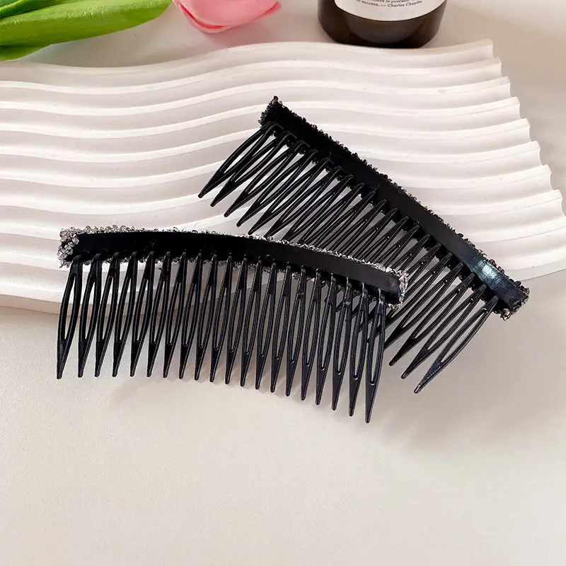 Korean Style Rhinestone Hair Comb for Women - Image 7