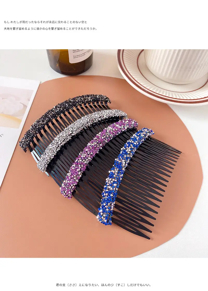 Korean Style Rhinestone Hair Comb for Women — feature 29