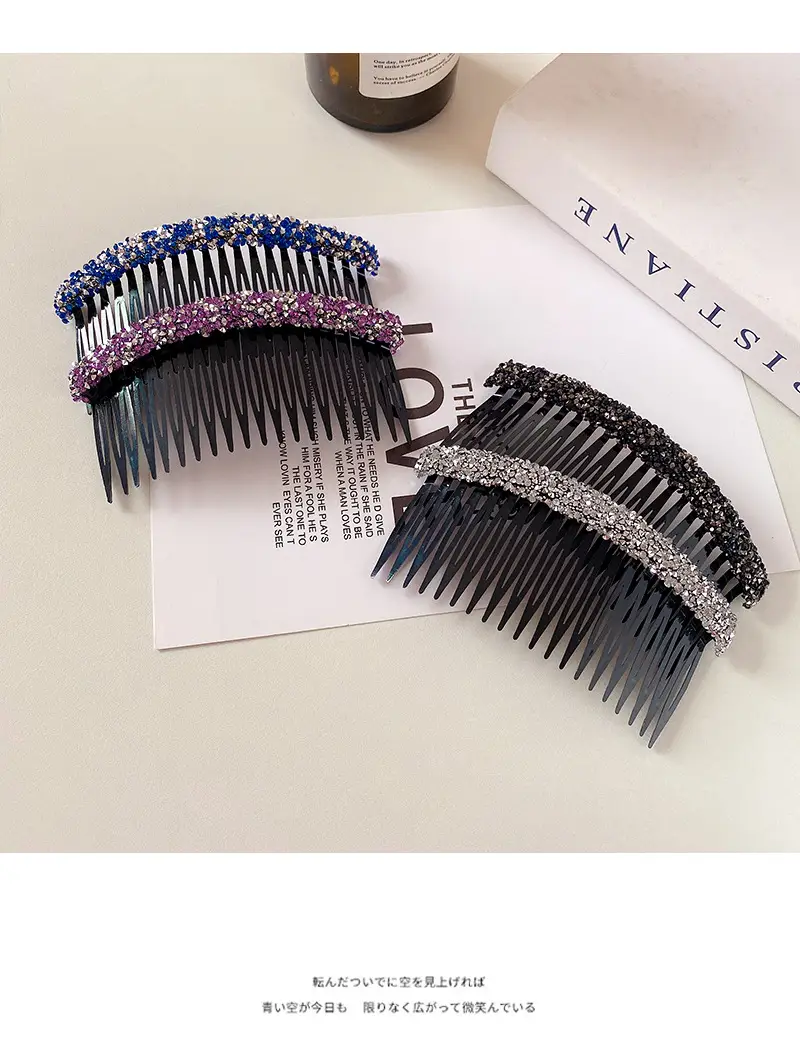 Korean Style Rhinestone Hair Comb for Women — feature 31
