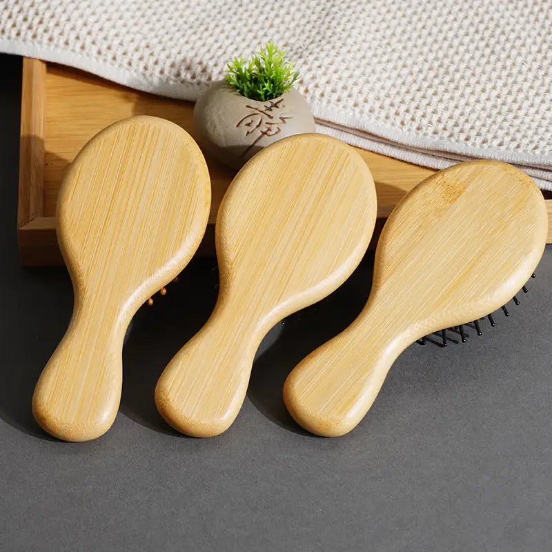 Bamboo Scalp Massage Comb with Steel Needle - Image 8