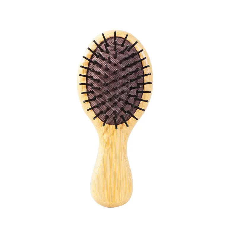 Bamboo Scalp Massage Comb with Steel Needle - Image 3