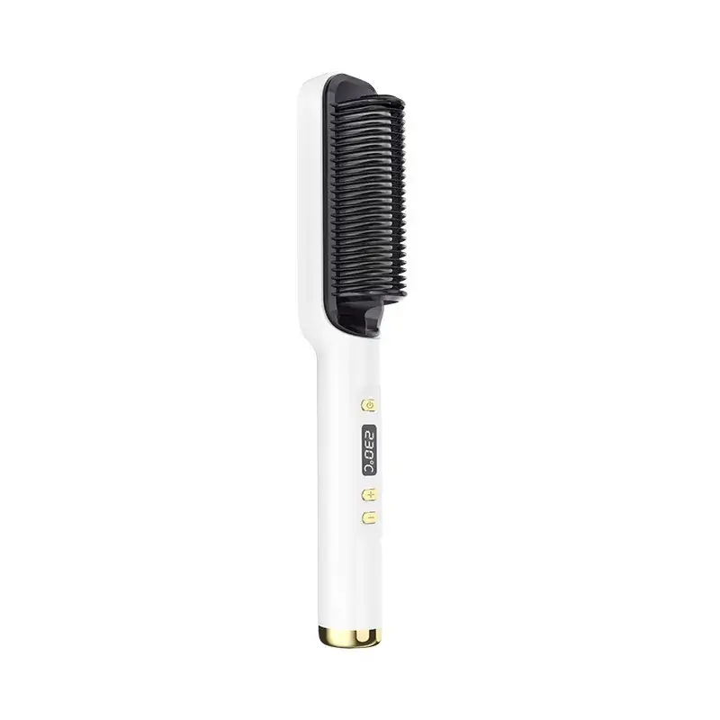 Lcd Direct Electric Hair Comb Negative Ion Curling Dual-Purpose Lazy Curling Iron Hair Device Cross-Border Electric Plug-In Hair Care - Image 16