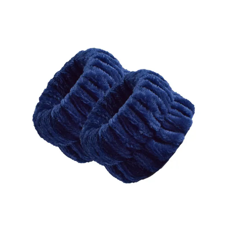 Sponge Hair Band Gold Velvet Three Piece Set — feature 18