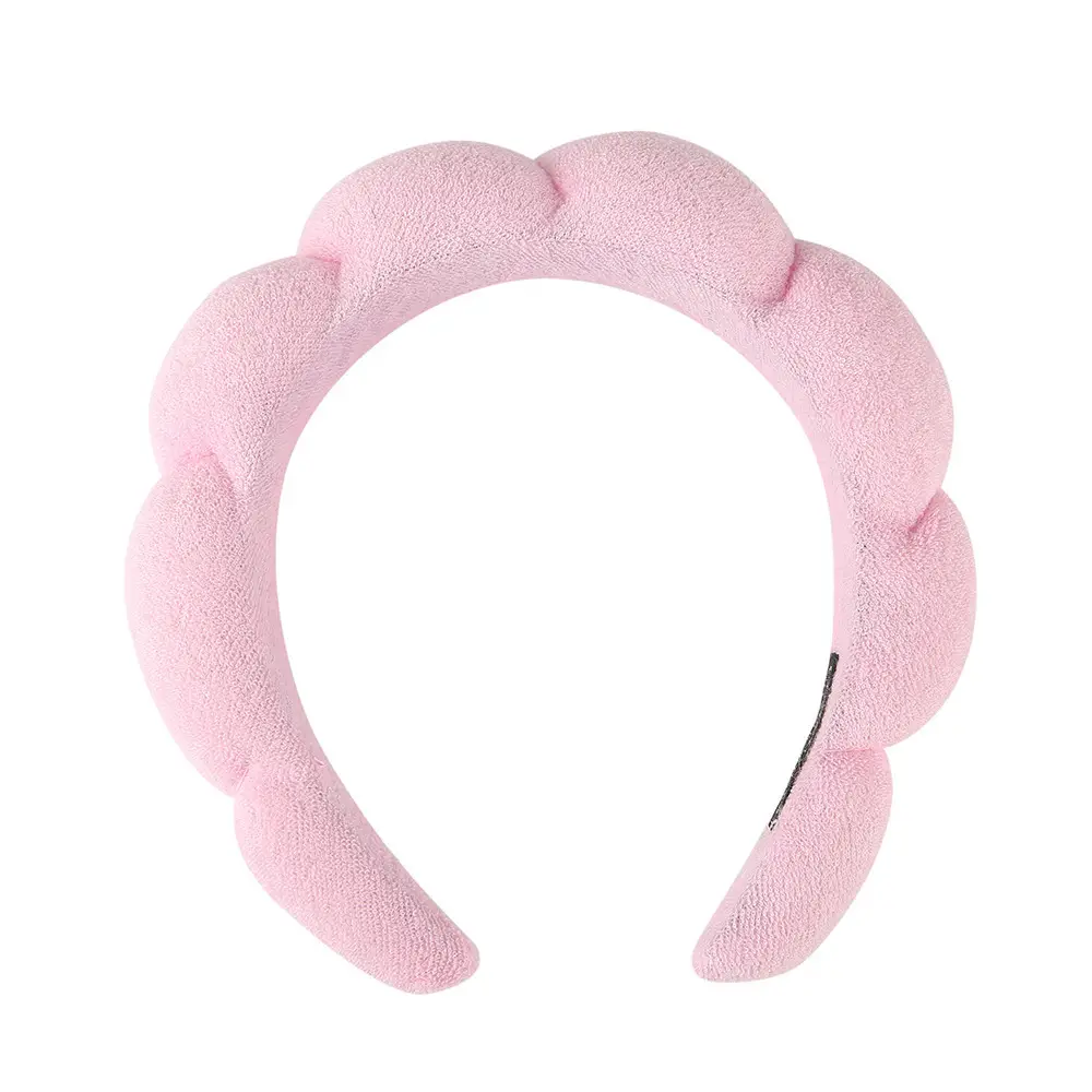 Sponge Hair Band Gold Velvet Three Piece Set - Image 58