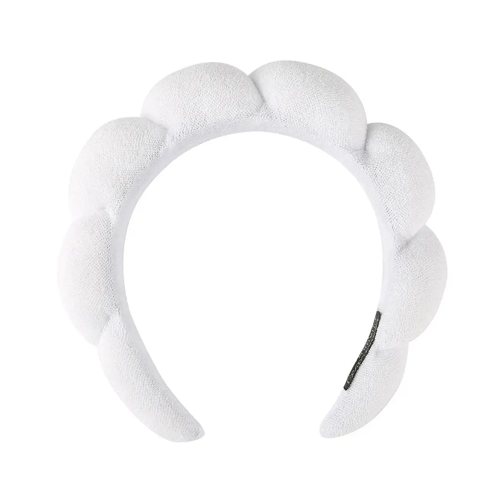 Sponge Hair Band Gold Velvet Three Piece Set - Image 59