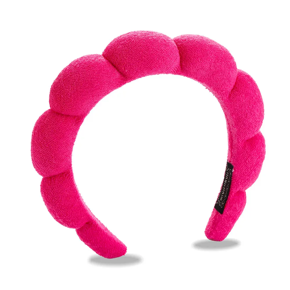Sponge Hair Band Gold Velvet Three Piece Set - Image 72