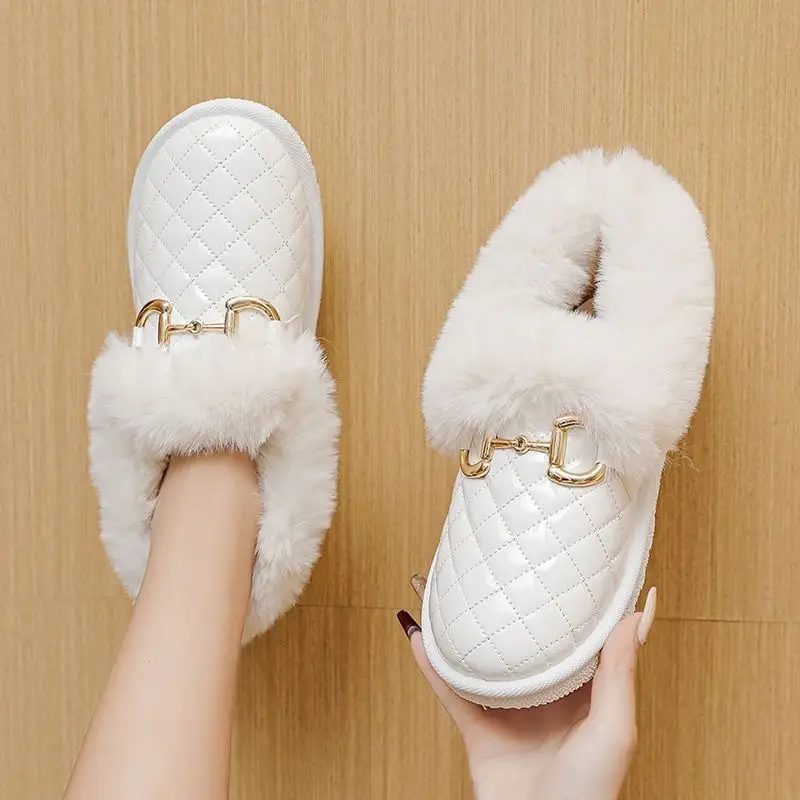 Women's Fleece Lined Snow Boots Low Cut Slip-On — feature 4
