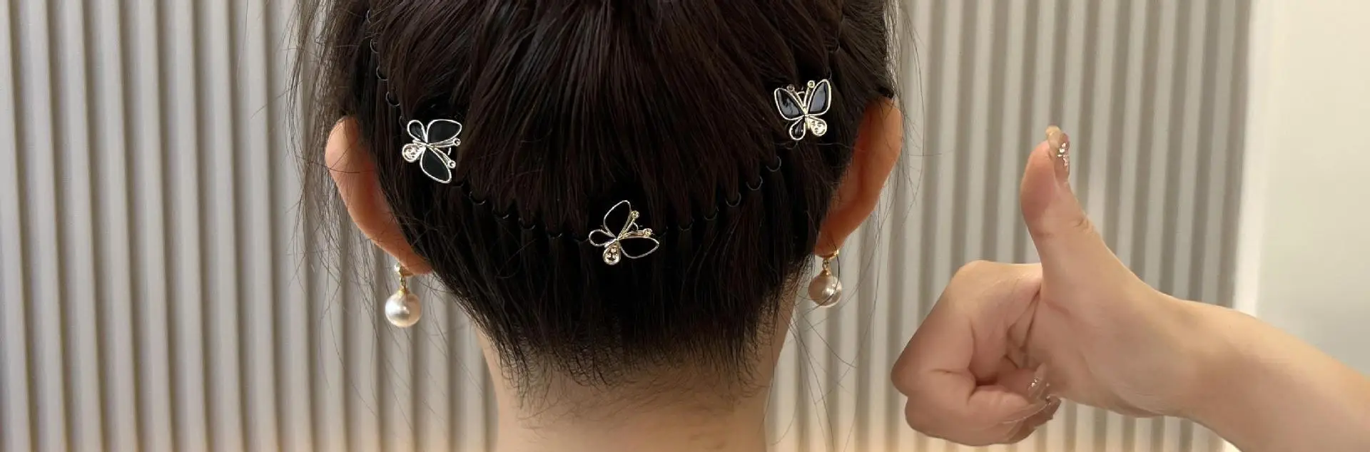 Alloy Hair Comb with Flower Decor for Women — feature 15