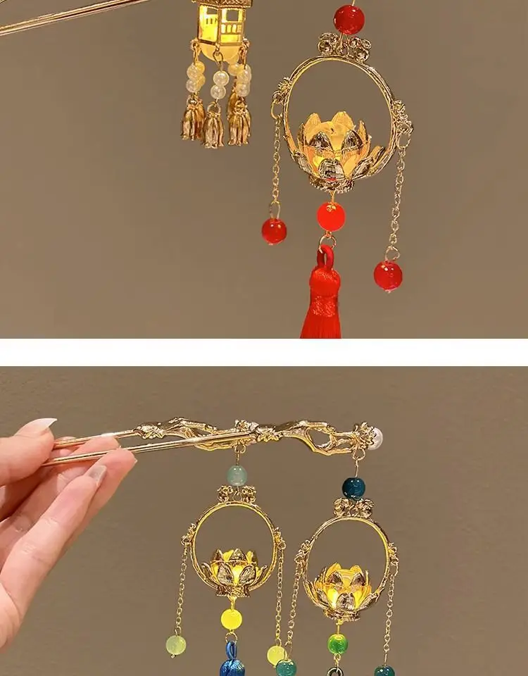Ancient Dragon Hairpin with Pearl Drop for Women — feature 6