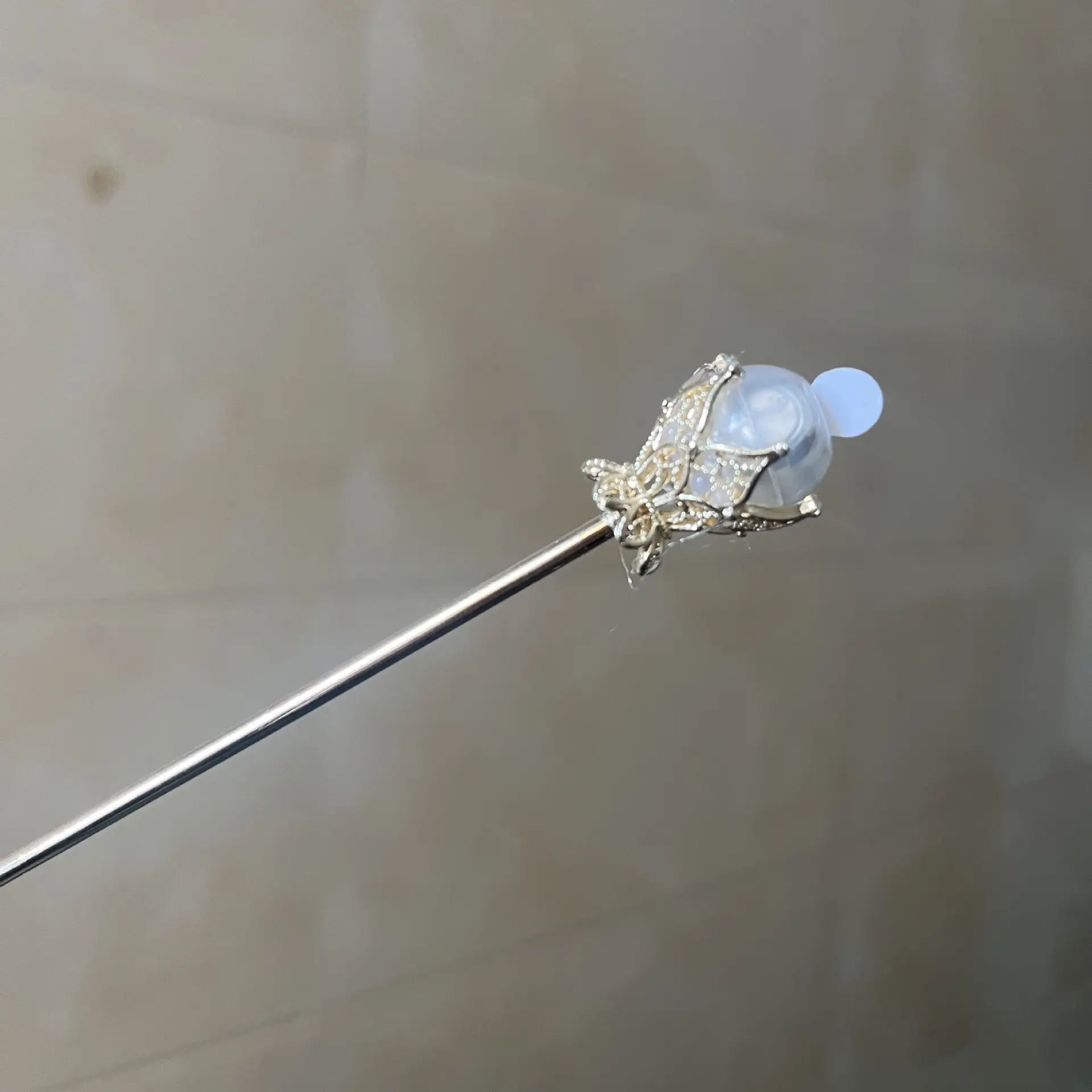 Ancient Dragon Hairpin with Pearl Drop for Women - Image 15