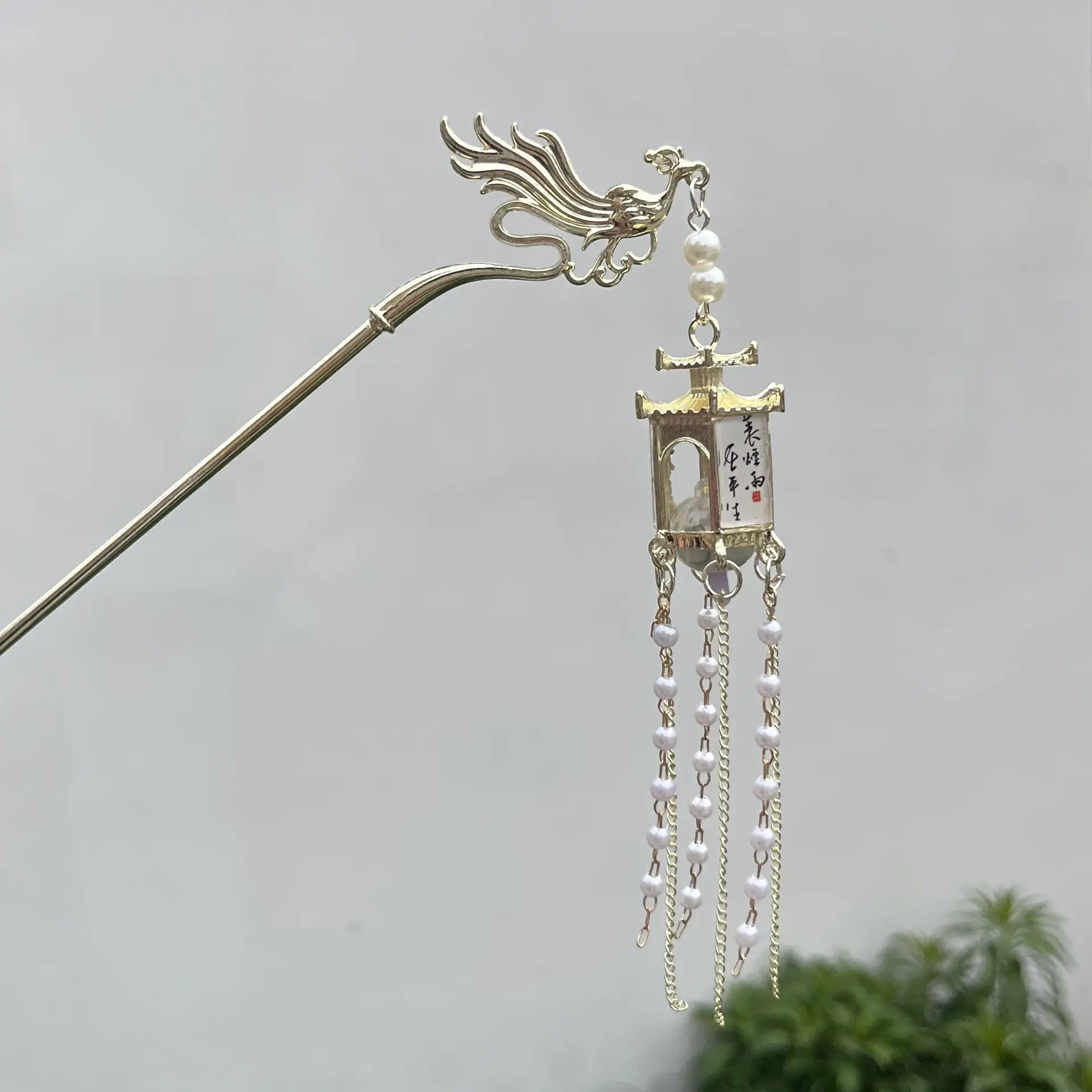 Ancient Dragon Hairpin with Pearl Drop for Women - Image 18
