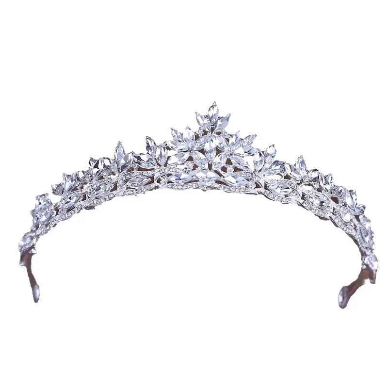 Crystal Bridal Crown for Wedding & Party Headdress - Image 5