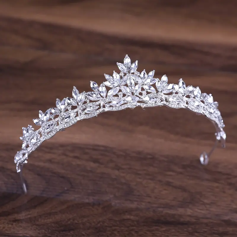 Crystal Bridal Crown for Wedding & Party Headdress — feature 10