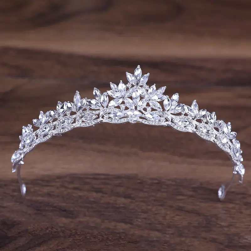 Crystal Bridal Crown for Wedding & Party Headdress — feature 11