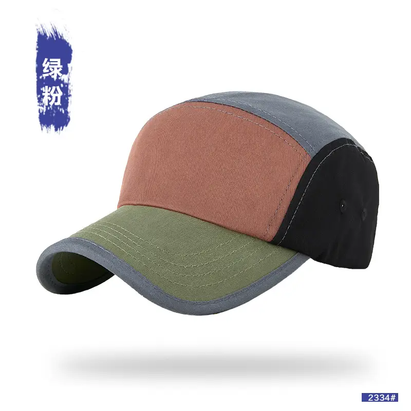 Men Cotton Baseball Cap Adjustable Cap Cover Multi Color - Image 3