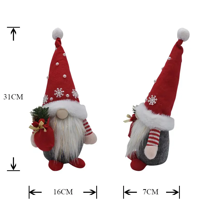 2024 Christmas Faceless Doll Ornament for Home Decor — feature 3