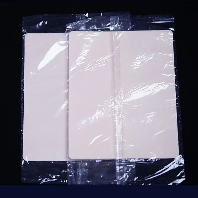 Blank Tattoo Practice Leather Pink Silicone Practice Leather Small Size