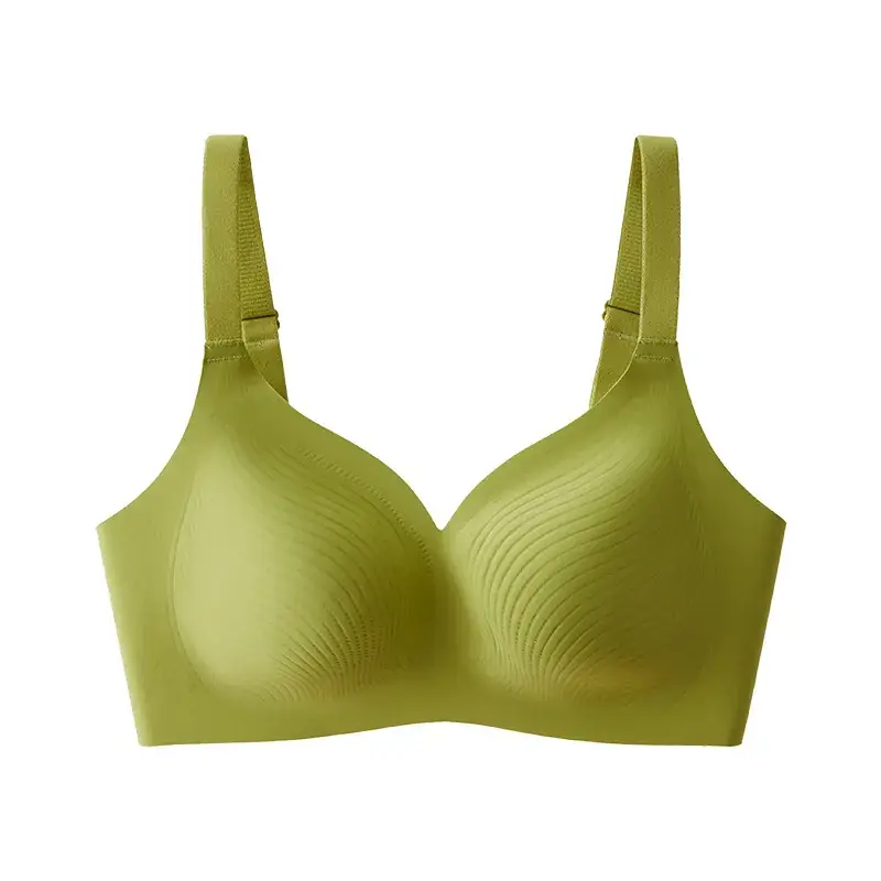Black Ultra-Thin Seamless Bra for Women - Image 25