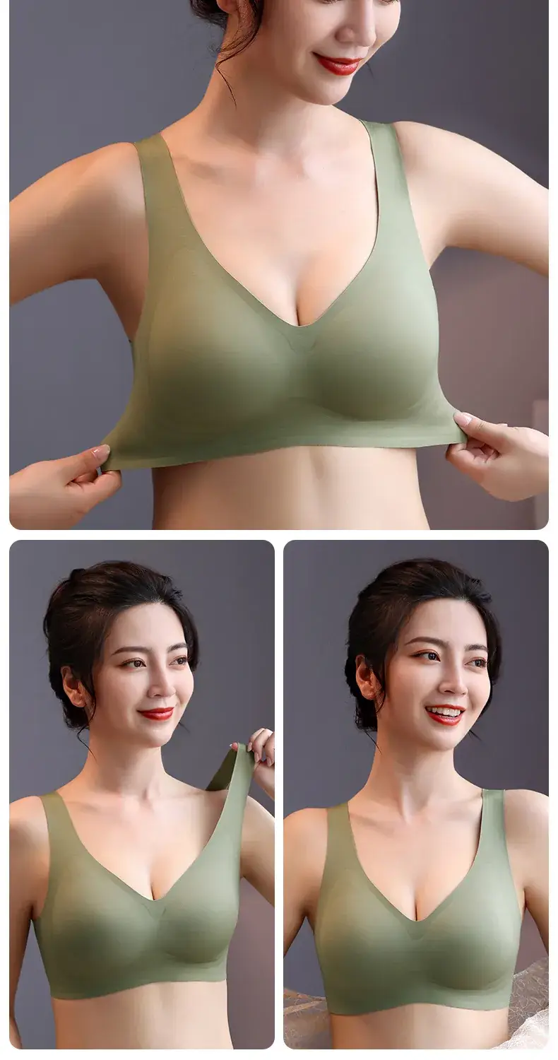 Soft Latex Push-Up Seamless Bra for Women — feature 20