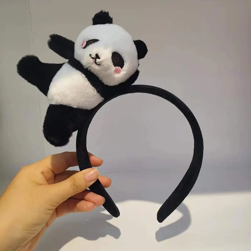 Panda 3D Headband for Girls Boys Cute Hairpin