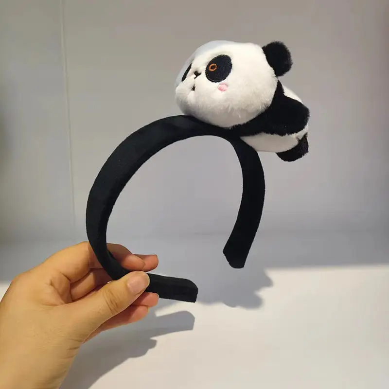 Panda 3D Headband for Girls Boys Cute Hairpin