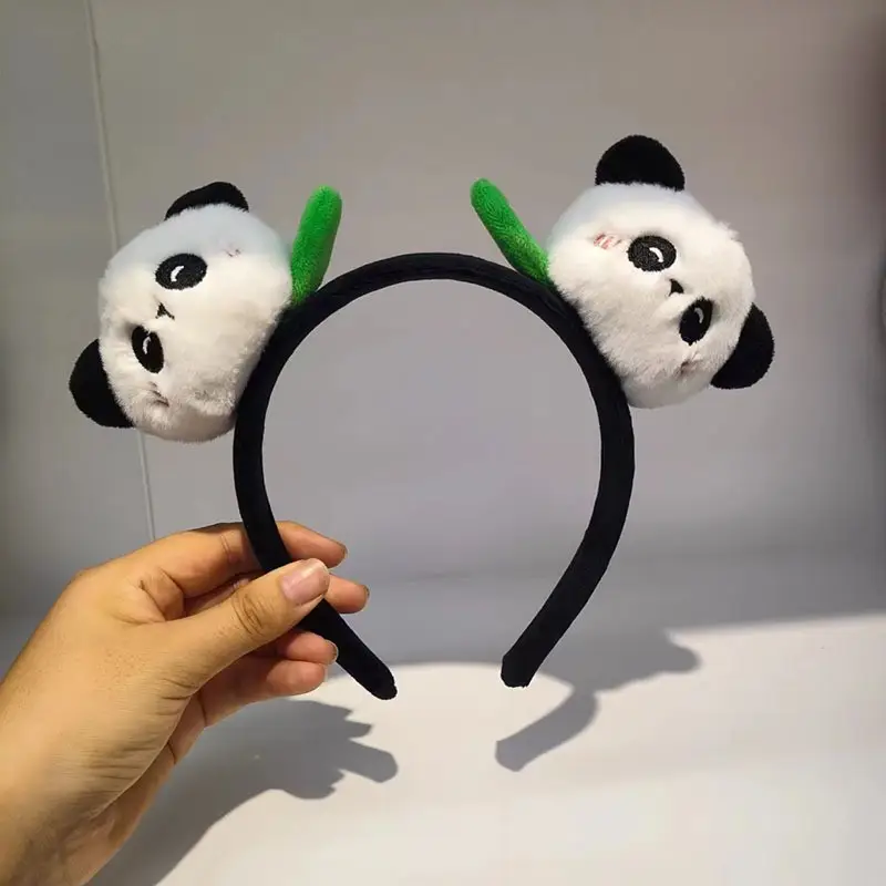 Panda 3D Headband for Girls Boys Cute Hairpin