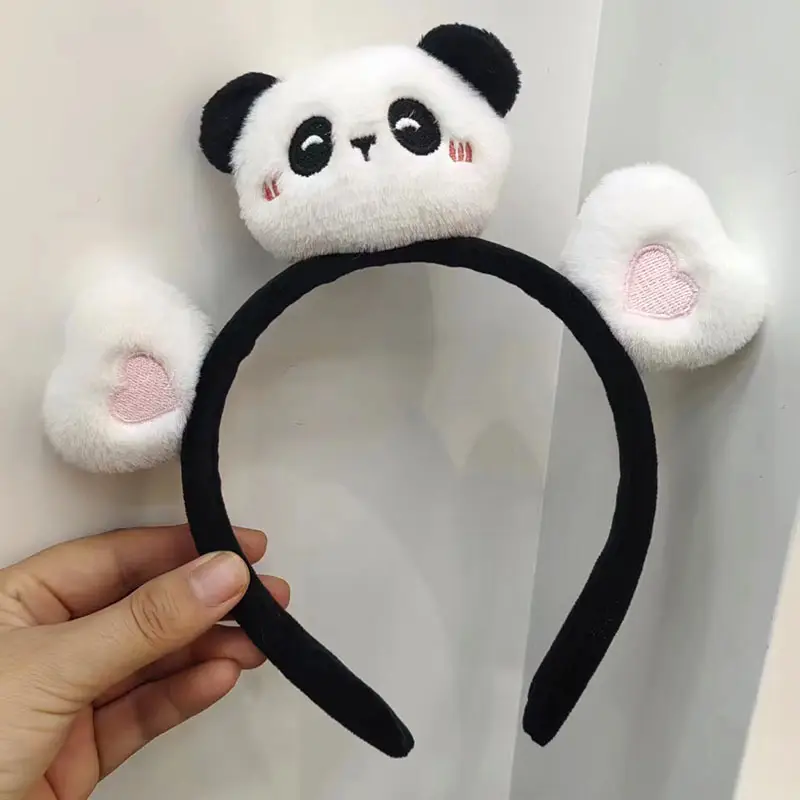 Panda 3D Headband for Girls Boys Cute Hairpin