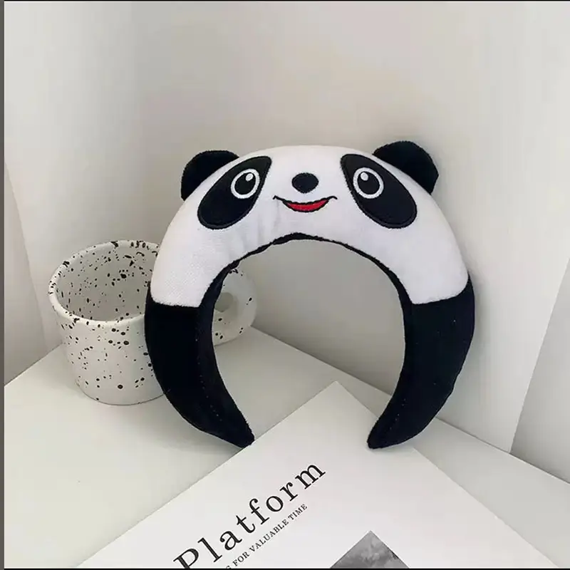 Panda 3D Headband for Girls Boys Cute Hairpin