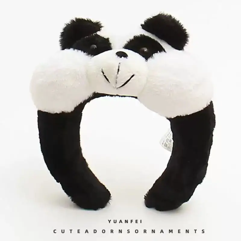 Panda 3D Headband for Girls Boys Cute Hairpin