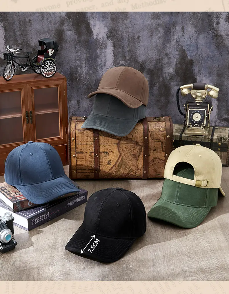 Korean Style Sunshade Baseball Cap Large Men — feature 12