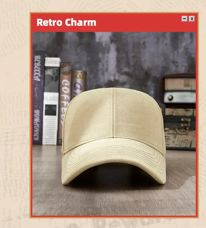 Korean Style Sunshade Baseball Cap Large Men — feature 8
