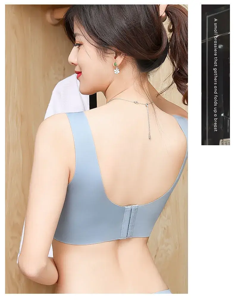 White Push Up Seamless Tube Top for Women — feature 16