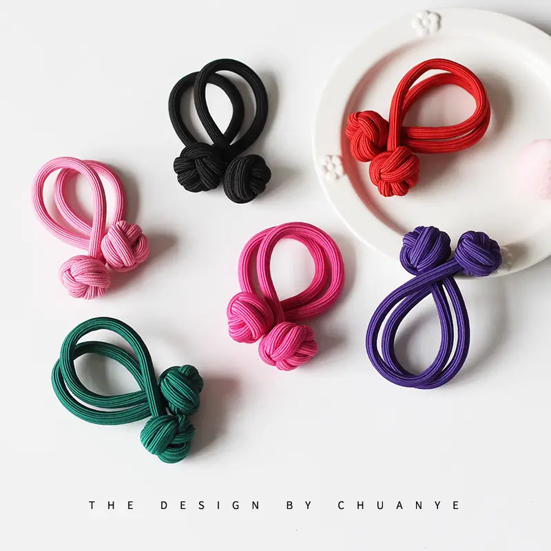 Cute Pink High Ponytail Hair Accessory for Women — feature 51