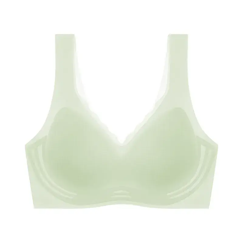 Ice Silk Women's Bra, Anti-Sagging, Full Cup, Breathable