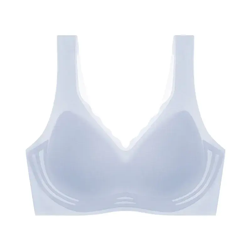 Ice Silk Women's Bra, Anti-Sagging, Full Cup, Breathable - Image 2