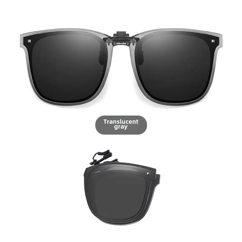Foldable Polarized Sunglasses Clip UV-Proof Fashionable Lightweight - Image 9