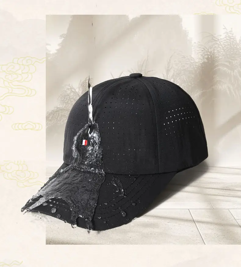 Men Women Baseball Cap Grey with Embroidery — feature 4